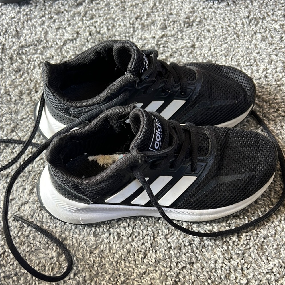 Adidas Black and White Sneakers
